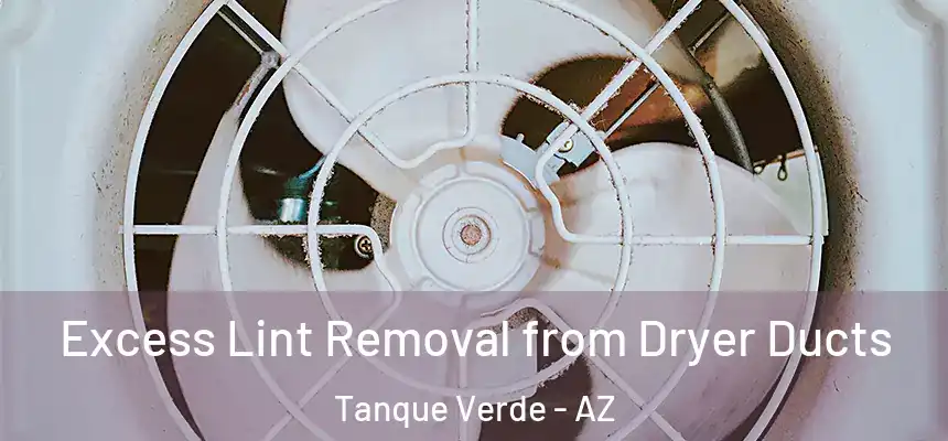 Excess Lint Removal from Dryer Ducts Tanque Verde - AZ
